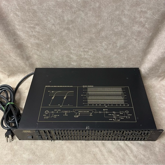Yamaha Q2031 Stereo
31-Band Graphic Equalizer Q-2031 - Picture 2 of 11